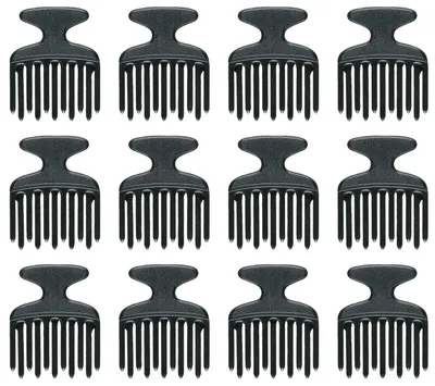 Produktbild von Fingerstyler - Stylingkamm - Afrokamm - Multipack 12 Stck.