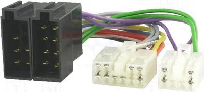 Immagine prodotto di 1 connettore per autoradio Daihatsu, Lexus, Volkswagen, standard ISO. Codice PIN: 16. Connettore per autoradio di fabbrica
