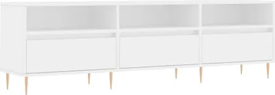 Produktbild von vidaXL TV-Schrank Weiß 150x30x44,5 cm Holzwerkstoff
