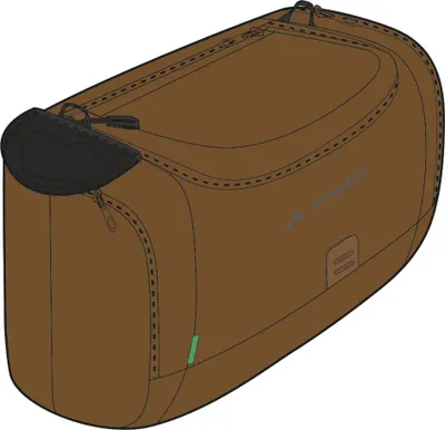 Produktbild von VAUDE eBox, Vorderseite, Fahrradtasche, Polyester, Polyurethan, Braun, 9 l, 7 kg