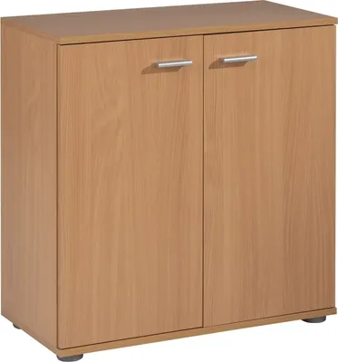 Produktbild von Kommode - Buche Nachbildung - B 71 cm - 2 Türen - 1 Einlegeboden