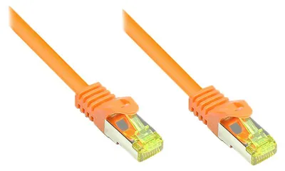 Obrázok produktu pre Alcasa Cat.7 S/FTP 1m, 1 m, Cat7, S/FTP (S-STP), RJ-45, RJ-45, Oranžová