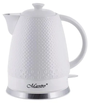 Produktbild von Maestro MR-073, 1,5 l, 1500 W, Weiß, Keramik, Wasserstandsanzeige, Drahtlos