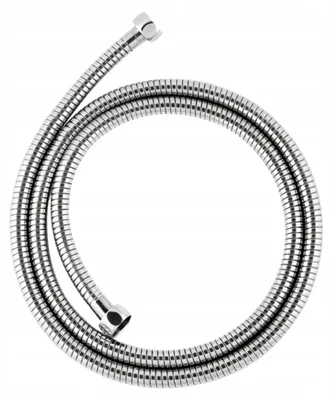 Produktbild von Invena Flexibler Duschschlauch 150 cm Chrom Sechskant