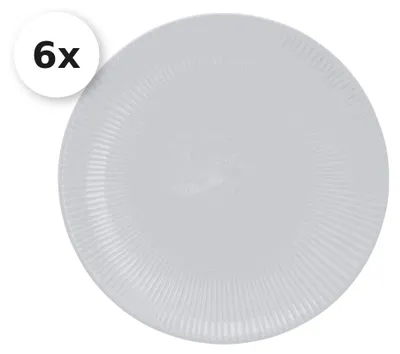Produktbild von Speiseteller 27cm 6er Set Banda weiss