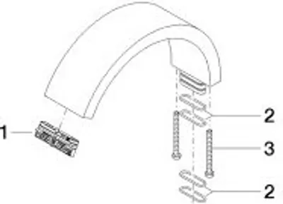 Produktbild von Dornbracht 90117001200-38 Auslauf Ersatzteile