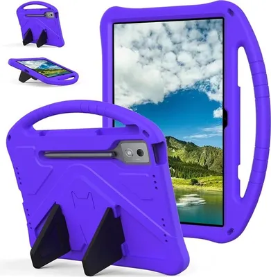 Produktbild von Lenovo Idea Tab Pro Hülle - Coverup Stoßfeste Kinderhülle - Violett
