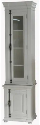 Produktbild von Casa Padrino Shabby Chic Landhaus Stil Schrank Buffetschrank 60 x 45 x 245 cm - Schrank Esszimmer