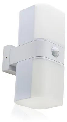 Obrázok produktu pre LED nástenné svietidlo s pohybovým senzorom 140 stupňov - IP65 vonkajšie svietidlo