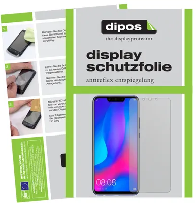 Produktbild von 2+2x Schutzfolie für Huawei Nova 3i matt Displayschutzfolie Folie Display Schutz