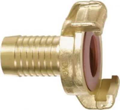 Produktbild von GEKA plus Schlauchstück "K" 3/4" - 19 mm Trinkwasser Sägezahn DVGW Messing
