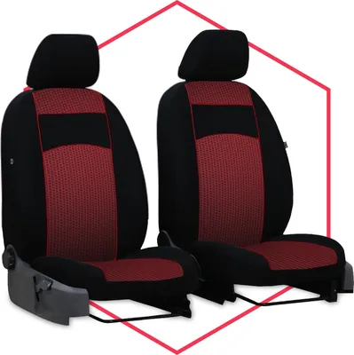 Produktbild von Sitzbezüge Auto Universal Schonbezug Autositzbezüge für Kia Rio II Vorne Rot