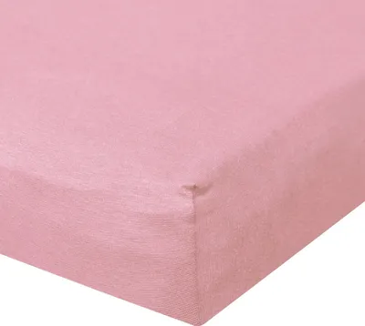 Produktbild von Bettwaren-Shop Jersey Spannbetttuch Ultra-Stretch 90x200 - 100x220 cm altrose