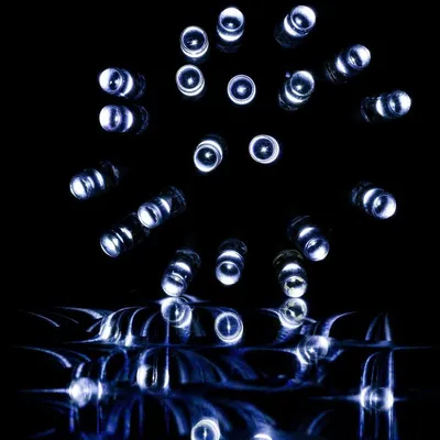 Obrázek produktu pro VOLTRONIC Vánoční řetěz 10 m, 100 LED, studeně bílý, ovladač