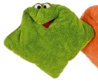 Produktbild von Living Puppets Handpuppe Wunschtraumkissen grün W238-6