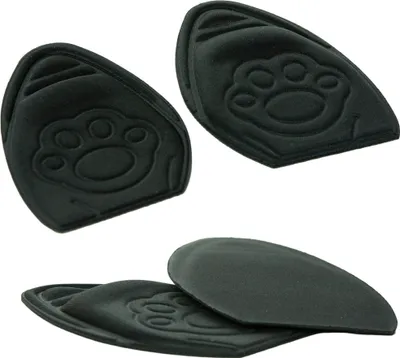 Produktbild von Vložky Do Bot Polštářky Do Prstů Pro Podpatky Látkové 11X7,5 Cm Černá