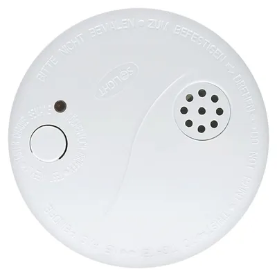 Produktbild von Solight 1D33, Photoelektrischer Reflexionsmelder, Weiß, 85 dB, IP20, Oberflächenmontiert, Akku