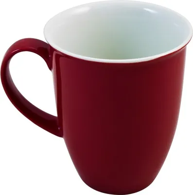 Produktbild von Ritzenhoff & Breker Doppio Kaffeebecher, 320 ml, Roter Henkelbecher aus Porzellan, Mix & Match Geschirr, Rot