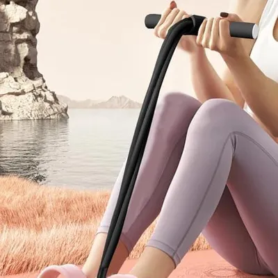 Produktbild von Multifunktionales Spannseil für Stretching, Yoga und Fitness im Heimtraining