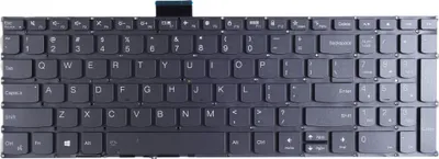Produktbild von Tradebit - Klávesnica pre Lenovo | English US QWERTY INT | Plná kompatibilita | Vysoko kvalitné materiály | Modely: V15 V15-15 V15-IGL V15-IWL V15-ADA V15-IIL V15-IKB