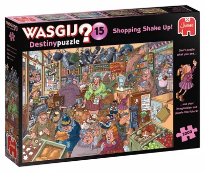 Produktbild von Wasgij Destiny 15 Einkaufswahnsinn! 1000 Teile Puzzle