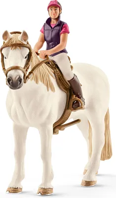 Produktbild von schleich Freizeitreiterin Mit Pferd, 5 Jahr(e), Mehrfarbig, Kunststoff