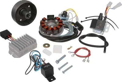 Zdjęcie produktu dla Alternator + uklad zaplonowy ES 175-300/0/1/2, ETS 250 12V 150W