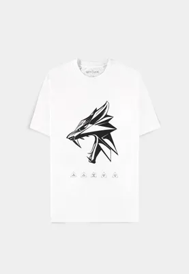 Zdjęcie produktu dla Koszulka The Witcher - Wolf Head (rozmiar L)