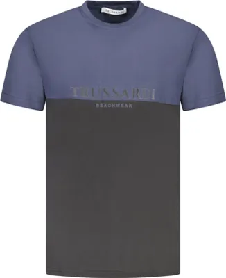 Produktbild von Trussardi Herren KURZARM-T-SHIRT Blau TRU25MTS02_BL14NABL : Größe - M Größe: M