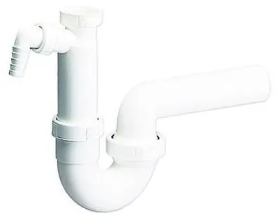 Produktbild von Dallmer Röhren-Siphon 100/1 1 1/2"xDN40/ DN50, mit WA-Anschluss