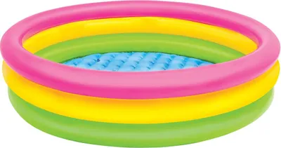 Produktbild von INTEX Sunset Aufblasbarer Pool 3 Ringe 114x25 cm