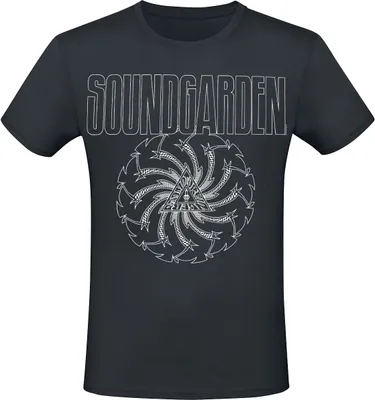 Produktbild von Soundgarden T-Shirt Herren Black Blade Motor Finger schwarz L