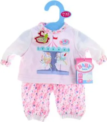 Obrázek produktu pro BABY born Pyjamas 43cm, Noční prádlo pro panenky, 3 rok/roky