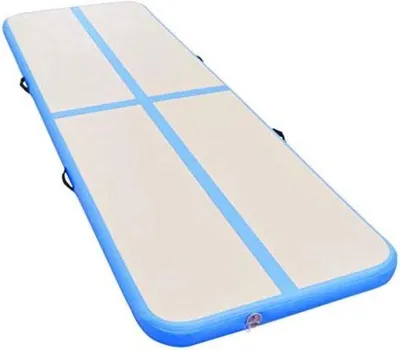 Produktbild von Famanu Airtrack 3 Meter - Gymnastikmatte 300x100x10cm - Blau