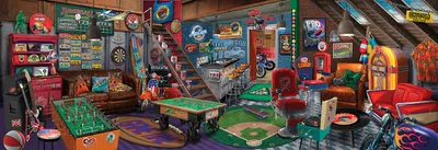 Immagine prodotto di SunsOut Puzzle da uomo - 500 pezzi di divertimento in puzzle