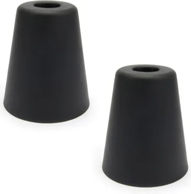 Produktbild von 2x sossai Türstopper NTS8 | HANS | Schwarz
