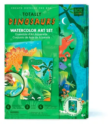 Zdjęcie produktu dla Zestaw artystyczny Akwarele dinozaury
