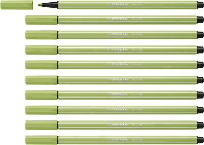 Produktbild von STABILO Filzstift Pen 68 10er Set verschiedene Farben