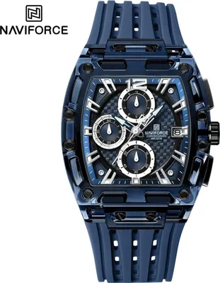 Image de Montre NAVIFORCE SI-38621 Bleue pour Homme KP38621