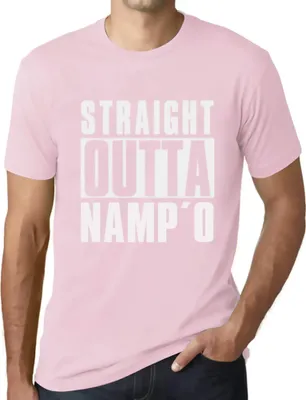 Produktbild von Herren Grafik T-Shirt Direkt aus dem Namp'o – Straight Outta Namp'o – Öko-Verantwortlich Vintage Jahrgang Kurzarm Lustige Druck Geburtstag Geschenk