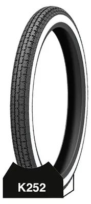 Zdjęcie produktu dla Opony Kenda K252 2.25-17 33L TT whitewall