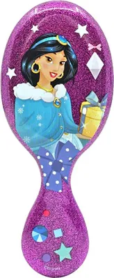Produktbild von WetBrush Pro Mini Detangler Disney Glitter Ball Jasmine - Mini-Entwirrungsbürste