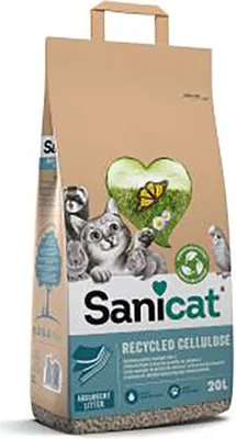 Zdjęcie produktu dla Granulat celulozowy z recyklingu Sanicat