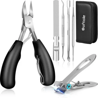 Produktbild von Famanu professionelle Pediküre-Nagelknipser - für dicke und eingewachsene Zehennägel