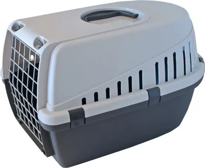 Imagen del producto de Cesta para animales Savic Trotter 1, color antracita/gris claro. Savic, distribuido por Gebr. de Boon