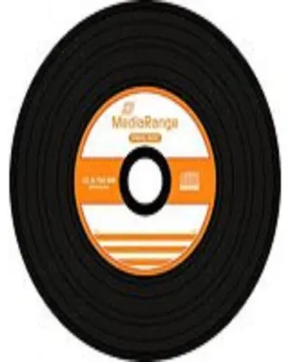 Produktbild von MediaRange CD-R 700MB  50pcs Spindel SchallplattenOptik bk