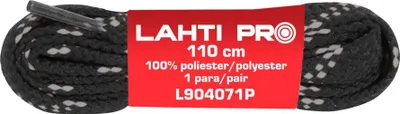 Produktbild von Flache Schnürsenkel, Schwarz-Grau, L904081P, 10 Paar, 110Cm, Lahti