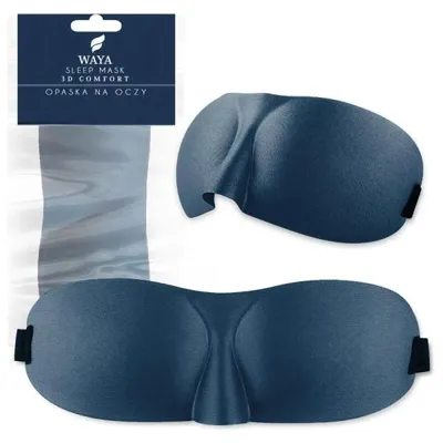 Produktbild von Schlafmaske 3D Comfort, blau - Sipo