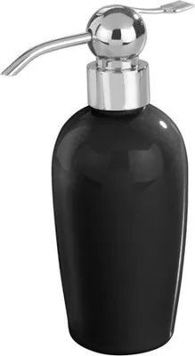Produktbild von Wenko Seifen Spender Lotion Dosierer WC Bad Accessoires Tondela Keramik schwarz