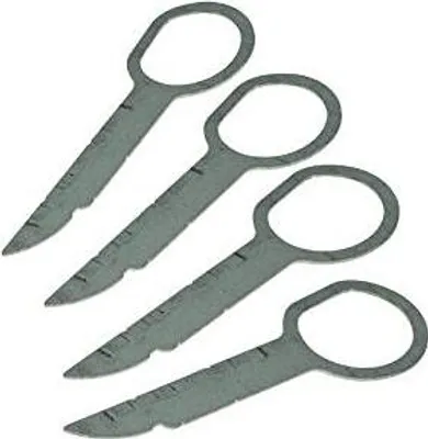 Zdjęcie produktu dla x4 Klucze do demontażu radia samochodowego VW, SEAT, AUDI, SKODA, FORD